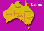 Map of Cairns Australia